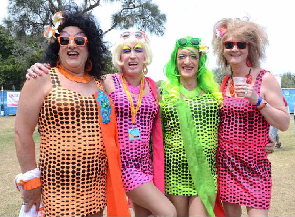 THIS WEEKEND: Some of the colourful characters of CoastOut. THIS WEEKEND: Some of the colourful characters of CoastOut.